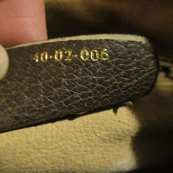 Gucci Beige and Brown Shoulder Bag with Red and Green Stripe - Picture 3 of 11